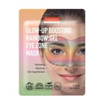 Hydrogeelisilmänaamio Purederm Glow-Up Boosting Rainbow Gel Eye Zone, 8g