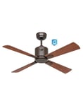 CasaFan ventilateur de plafond avec WIFI ECO NEO III 103cm 949111W moteur bronze / pales réversibles noyer et cerisier