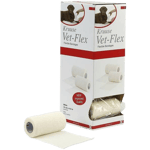 Vet-Flex Elast Binda Självhäftande White Small - Koirat - Koiran hoito ja ravintolisät - Ensiapu - Kruuse