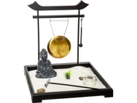 Atmosphera Zen Garden Med Buddha-Figur 26X26 Cm