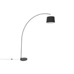 Aluminor Lampadaire Arc - Ampoule Led E27 Noir