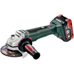 Vinkelslip 18v metabo - Wb 18 ltx bl 125 quick med batteri