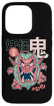 Coque pour iPhone 14 Pro Yokai Red Demon Oni Manga Japonais Mythique Horreur