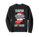 Ugly Christmas Funny White Elephant Gift Subpar Gift Giver Sweatshirt