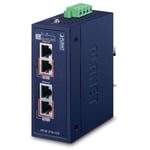 PLANET IPOE-270-12V network switch Power over Ethernet (PoE) Blue