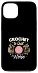 Coque pour iPhone 13 Crochet Therapy Mindfulness Soulagement du stress Bien-être mental