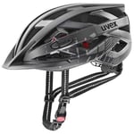 uvex City i-vo Casque de vélo Unisex-Adult, All Black Matt, 52-57 cm