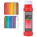 decolor Peintures Colorées rouge 250ml