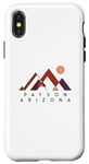 Coque pour iPhone X/XS Payson Arizona | Payson Arizona Abstrait | Payson FR