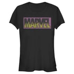 Marvel - Neon Logo - Naisten T-paita