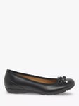 Gabor Ring Tie Ballerina Pump, Black