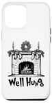 iPhone 12 Pro Max Well Hung Funny Adult Joke Stockings By Fireplace Christmas Case