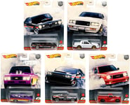 Hot Wheels Power Trip Set of 5 Premium Car Culture