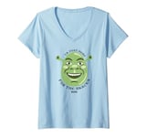 Womens Shrek I’m Just Here For The Snacks V-Neck T-Shirt