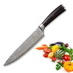 WYGC Ultra Sharp Kitchen Chefs Cooking Knife Made of High Carbon Stainless Steel 8 Inch