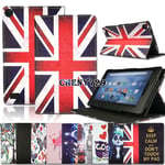 Leather Stand Cover Case For Amazon Kindle Fire 7" With Alexa 2015 2017 2019