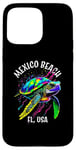 iPhone 15 Pro Max Mexico Beach Florida USA Abstract Turtle Design Case