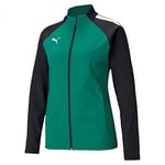 PUMA Femme Teamliga Training Jacket Sweater, Pepper Green-puma Black, XL EU