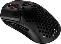 Pulsefire Haste¿Souris De Jeu Sans Fil Ultra-Légère, 61 G, 100 Heures D¿Autonomie, Sans Fil 2.4 Ghz, Coque En Nid D¿Abeille, Design Hexagonal, Jusqu¿À 16 000 Dpi, 6 Boutons¿Noir/Rouge