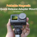 Magnetic Magnetic Mount Adapter for DJI OSMO Action 2/3/4 Action Camera