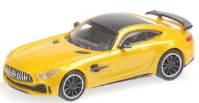 MINICHAMPS - Voiture sportive BRABUS 600 de 2015 de couleur jaune - 1/87 - MN...