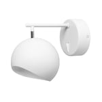 Vegglampe Design Curve White, 12 volt