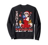 Anime Christmas Girl | Manga Senpai Style Gift Sweatshirt