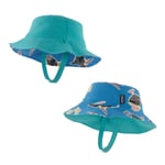 Patagonia Baby Sun Bucket Hat Vessel Blue 2-5 år