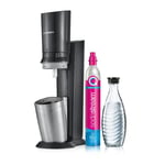 SodaStream Soda Maker Crystal 3 0 QC musta sis. 1 lasipullo (1016411410)