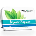 Zenwise, Digestive Enzymes (Enzymes Digestives), 15 Capsules, Végétarien, Sans Gluten, Sans Soja, Sans OGM