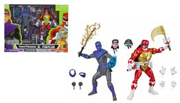 Power Rangers X Teenage Mutant Ninja Turtles Lightning Tommy & Raphael Figures