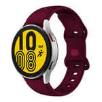 Samsung Galaxy Watch 6      Silicone Strap   Maroon