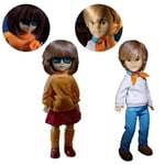 Living Dead Dolls Scooby-Doo Build-a-Figure Velma and Fred 10" Action Figure