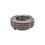 Espiroflex - Couronne 25m Tuyau Gris Piscine pvc Pression Souple Semi-Rigide à coller diamètre 50mm extérieur