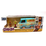 SCOOBY DOO MYSTERY MACHINE WITH SHAGGY & SCOOBY DOO FIGURES 1:24 Jada Toys