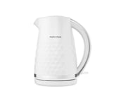 Morphy Richards Hive Jug Kettle - 1.5L - Rapid Boil Plastic High Gloss White