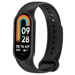 Bekvämt Xiaomi Mi Band 8 klockarmband - Svart