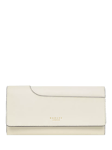 Radley Pockets 2.0 Leather Large Flap Over Matinee Purse, White