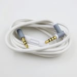 Cable de remplacement audio IOS avec controle pour casque Beats Solo2 Blanc