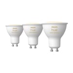 Philips Hue WA smart lampa 4.2W GU10 3 st