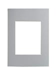 Walther Design Passe-Partouts gris pour la taille du cadre : 30 x 40 cm, taille de l’image : 20 x 28 cm Passepartouts PA040D