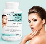 Acide Hyaluronique + Collagène Line @ 60 Cpr Anti-rides Et Anti-age Peau Tonique