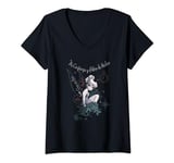 Disney Peter Pan Tinker Bell Fe, Confianza Y Polvo de Hadas T-Shirt avec Col en V