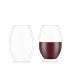 BODUM SKÅL Set de 2 verres à vin double paroi - Shiraz, 0.5 l