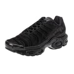 Nike Femme Air Max Plus Sneaker, Black Black Anthracite Sail, 39 EU