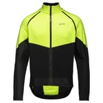 GORE WEAR Men's Cycling Jacket Phantom, GORE-TEX INFINIUM, Neon Yellow/Black, S