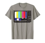 No Signal 70s 80s Television Screen Retro Vintage Funny TV T-Shirt