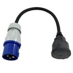 Pro Supply Adapter Nya Uttag 16A