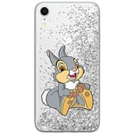 ERT GROUP Coque de téléphone portable pour Apple Iphone XR Original et sous licence officielle Disney motif Thumper 002 adapté à la forme du téléphone portable, avec effet de débordement de paillettes