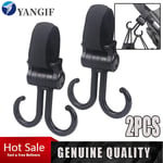 Pram Clips Rotatable Double Hooks Heavy Duty Stroller Hook Pushchair Accessories